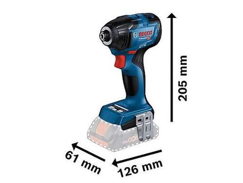גוף מברגת רטיטה (אימפקט) דגם BOSCH GDR 18V-210C בוש
