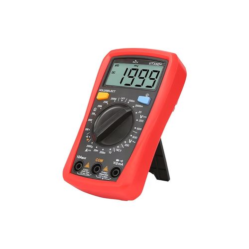 רב מודד דיגיטלי UT33D+ 600V 10A עם איתור מתח NCV