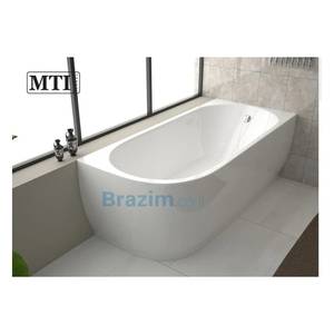 אמבטיה עומדת פינתית MTI דגם MTI-411 בגודל 170x80 ס״מ