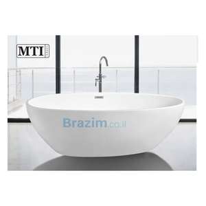 אמבטיה עומדת MTI MTI-414 אובלית 180 ס״מ