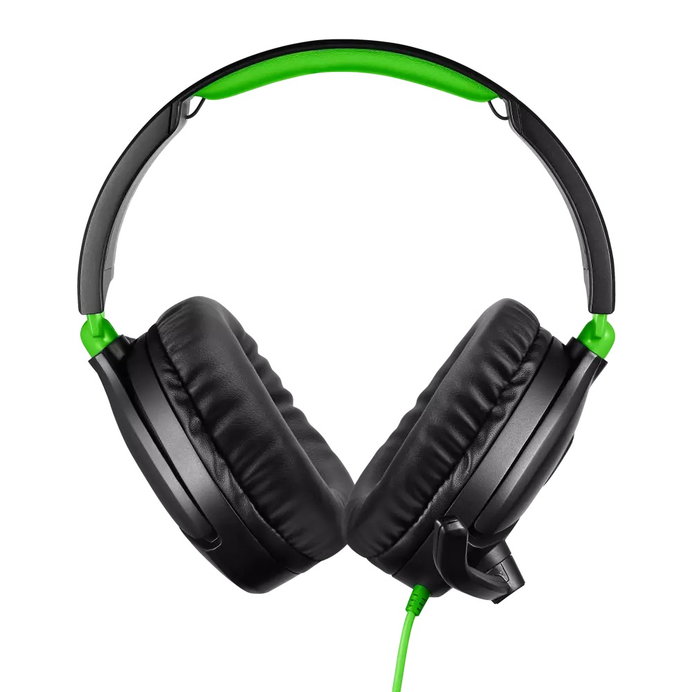 אוזניות גיימינג חוטיות צבע שחור-ירוק Turtle Beach Recon 70X