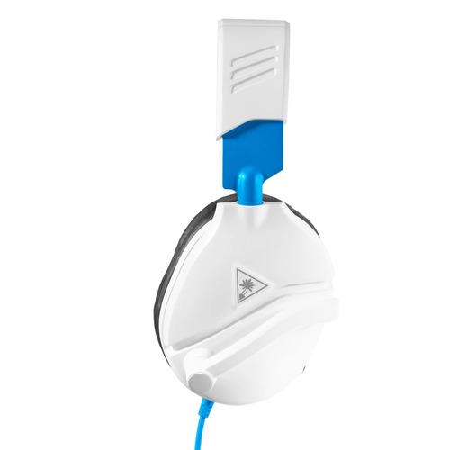 אוזניות גיימינג חוטיות צבע לבן-כחול Turtle Beach Recon 70P