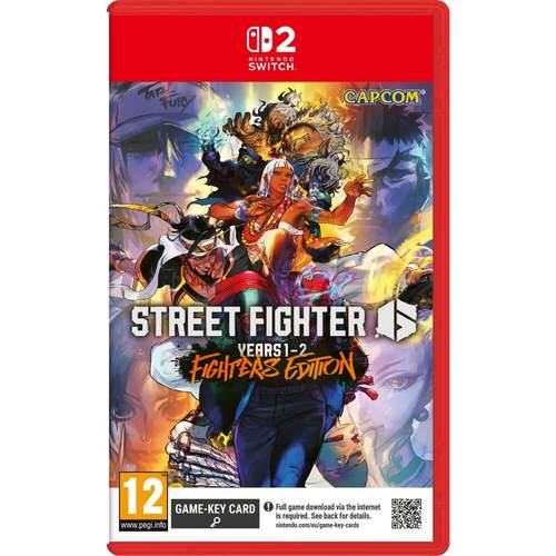 משחק נינטנדו 2 Street Fighter 6 Year 1-2 Fighters Edition Switch