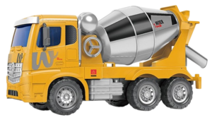 משאית מערבל בטון ענקית 55 ס"מ אורקולית עם תוף מסתובב 360° ידנית