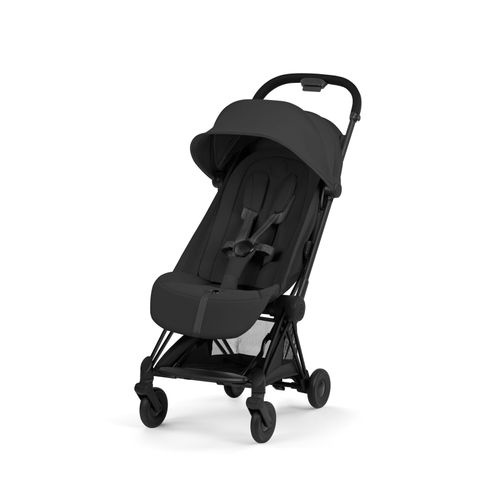 טיולון קויה Cybex Coya בשילוב עריסה  2 –  שילדה שחור מט, שחור