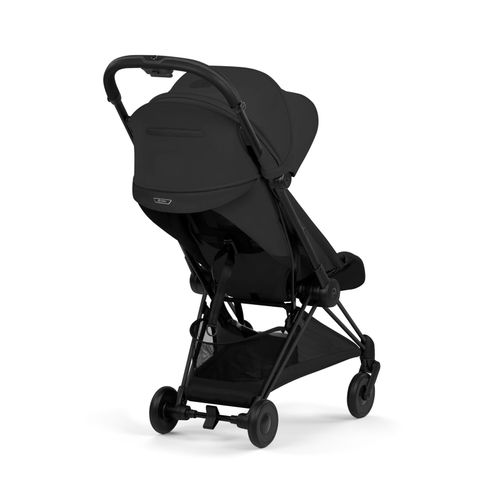 טיולון קויה Cybex Coya בשילוב עריסה  2 –  שילדה שחור מט, שחור