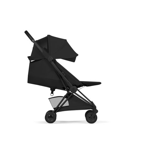 טיולון קויה Cybex Coya בשילוב עריסה  2 –  שילדה שחור מט, שחור