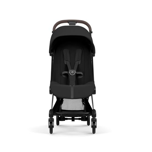טיולון קויה Cybex Coya בשילוב עריסה  2 –  שילדה כרום חום, שחור