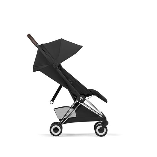 טיולון קויה Cybex Coya בשילוב עריסה  2 –  שילדה כרום חום, שחור