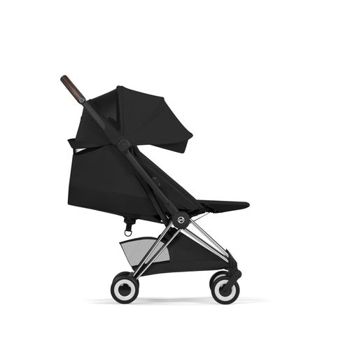 טיולון קויה Cybex Coya בשילוב עריסה  2 –  שילדה כרום חום, שחור