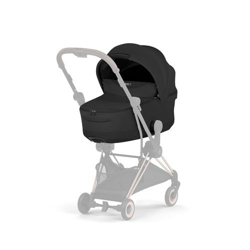 טיולון קויה Cybex Coya בשילוב עריסה  2 –  שילדה כרום חום, שחור