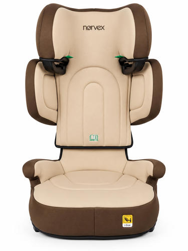 בוסטר גב צר מתקפל i-Size SlimFix בז' Bsmart Norvex 