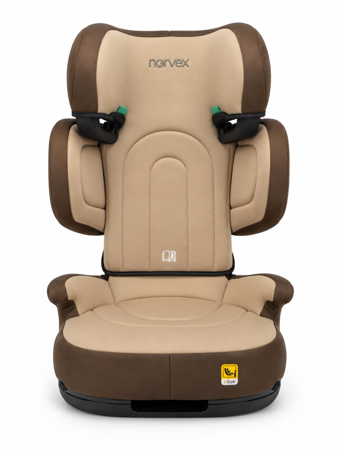 בוסטר גב צר מתקפל i-Size SlimFix קפה Bsmart Norvex 