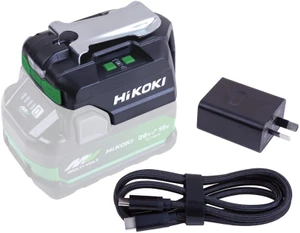 מתאם מתח ומטען דו כיווני HIKOKI UC18DA USB-C 65W