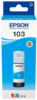 בקבוק דיו כחול מקורי EPSON 103 65ml C13T00S24A (7,500 דפים)