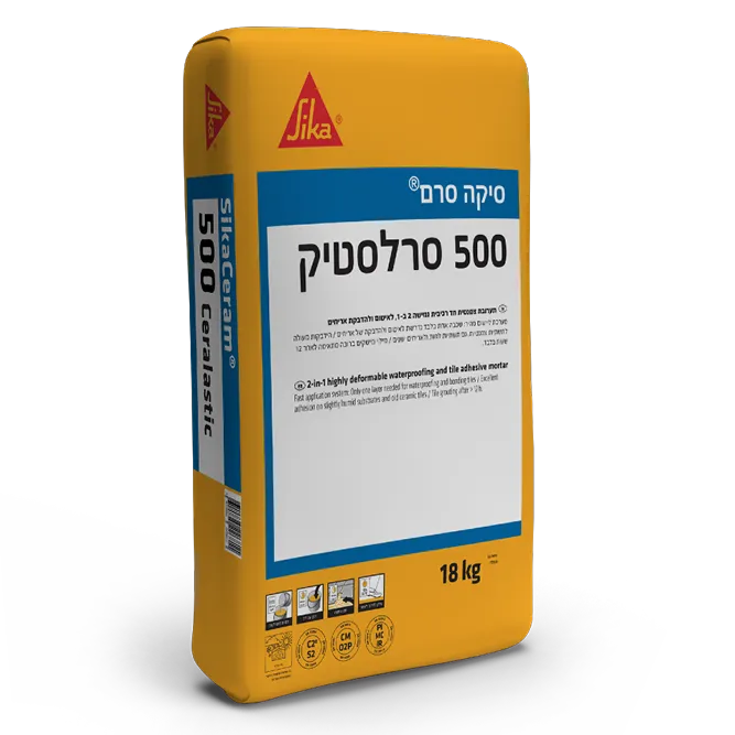 סיקה סרם 500 – סרלסטיק שק 18 ק"ג