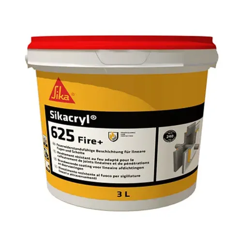 סיקה קריל FIRE 625+משחה להגנה מאש 10.4 ק