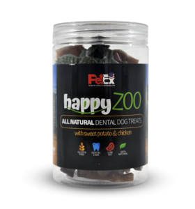 Happy Zoo חטיף דנטלי לכלב 250 גרם 