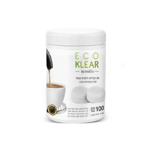 100 טבליות להסרת שומנים 2 גרם Eco Klear