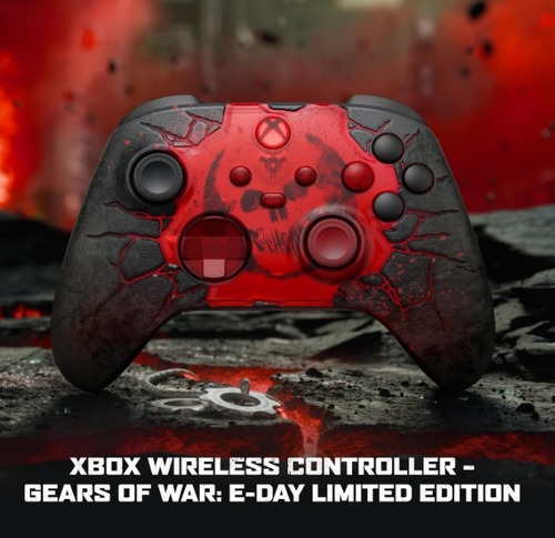 שלט אלחוטי Xbox Wireless Controller Gears of War E-Day Limited Edition