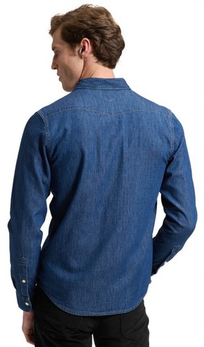 חולצה מכופתרת לי Lee Regular Denim Shirt | גברים 