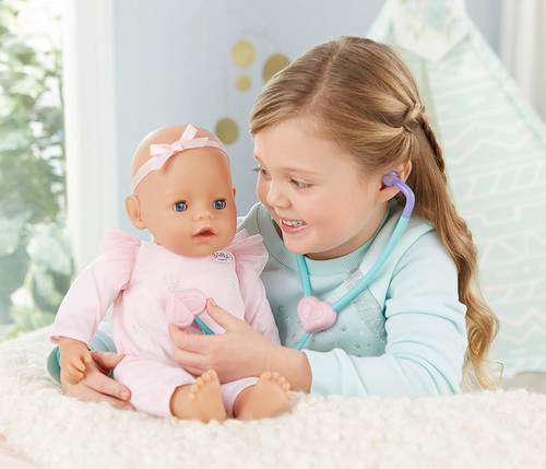 בובות תינוק BABY BORN משמיעה קולות בכי 'אמא, תרפאי אותי'
