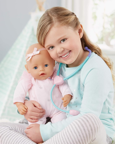 בובות תינוק BABY BORN משמיעה קולות בכי 'אמא, תרפאי אותי'