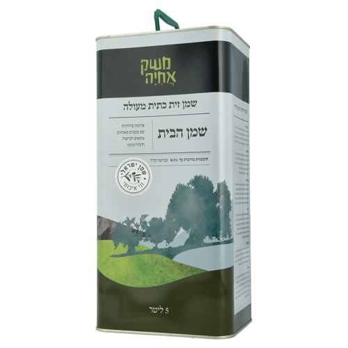 פח שמן זית בלנד הבית - משק אחייה בלנד הבית 5 ליטר