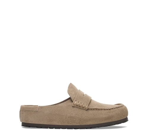 כפכפי בירקנשטוק Birkenstock Naples Suede Leather  | נשים