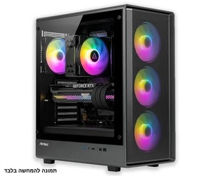 מחשב גיימינג AMD Ryzen 5 5500 16GB 500GB SSD RTX 3050