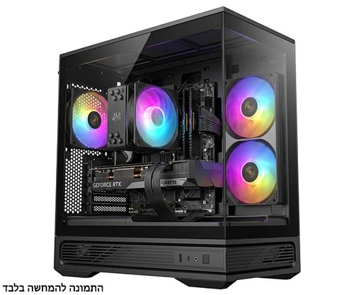 מחשב גיימינג Intel Core i5-14400F 16GB 500GB SSD RTX 5060 - תמונה להמחשה