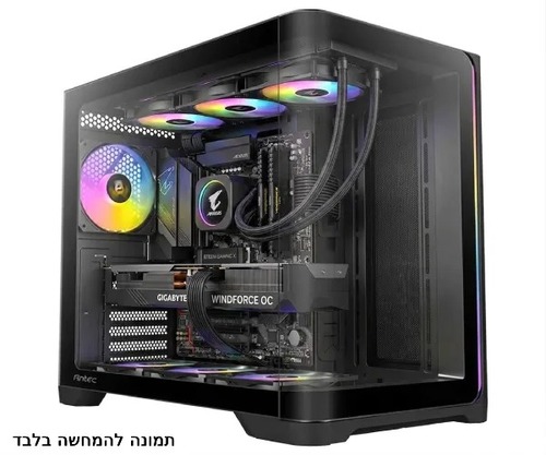 מחשב גיימינג Intel Core i7-14700KF 32GB 2TB SSD RTX 5070 - תמונה להמחשה