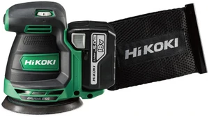 מלטשת אקצנטרית נטענת HIKOKI SV1813DA 125 מ״מ עם סוללות