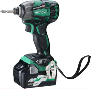 מברגת אימפקט HIKOKI WH36DB 36V רבע אינץ׳ עם סוללות ומטען