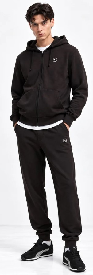 חליפת פומה Puma Essentials Elevated Fleece Tracksuit | גברים