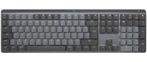מקלדת אלחוטית Logitech MX Mechanical  – מקלדת מכנית אלחוטית - צבע Graphite