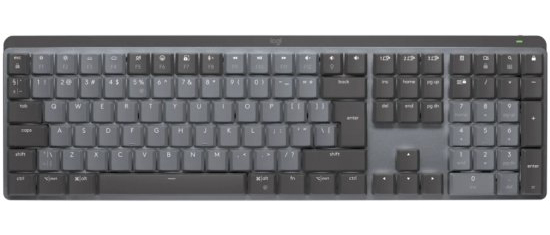 מקלדת אלחוטית Logitech MX Mechanical  – מקלדת מכנית אלחוטית - צבע Graphite