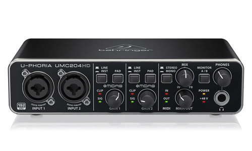 כרטיס קול  Behringer UMC204HD