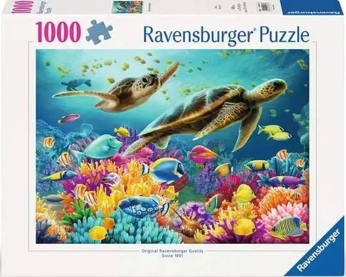 פאזל 1000 חלקים - מראה מתחת למים