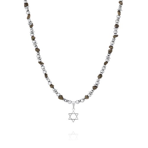 שרשרת פירייט מגן-דוד לגבר