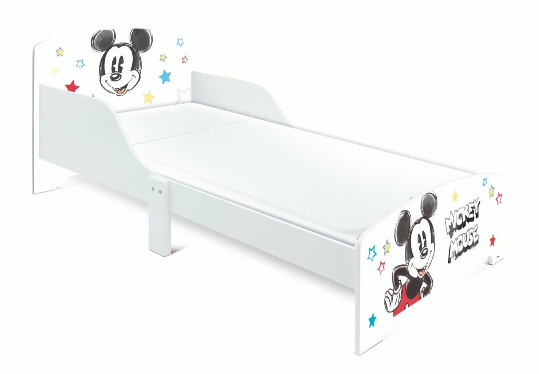 מיטת מעבר לבן – מיקי מאוס