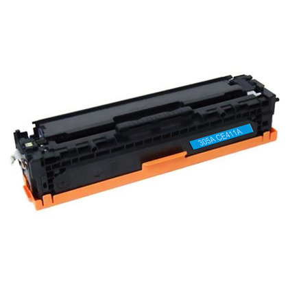 טונר כחול תואם 718/HP CF381AC/CC531C/CE411AC (2,600 דפים)