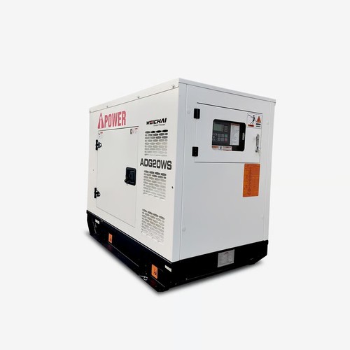 גנרטור דיזל מושתק קירור מים אמריקאי 20KVA כולל חופת השתקה A-ipower
