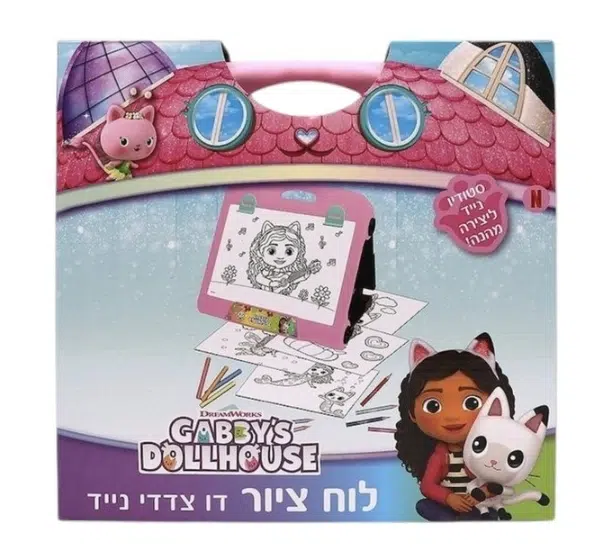 לוח ציור דו-צדדי נייד