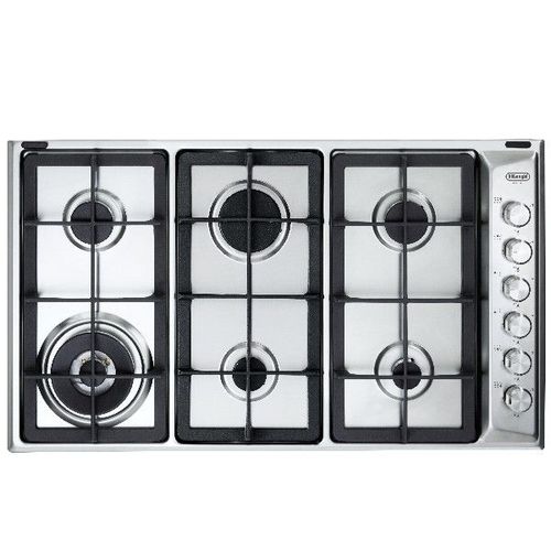 כיריים גז נירוסטה ⁦DELONGHI DGH3390CX⁩