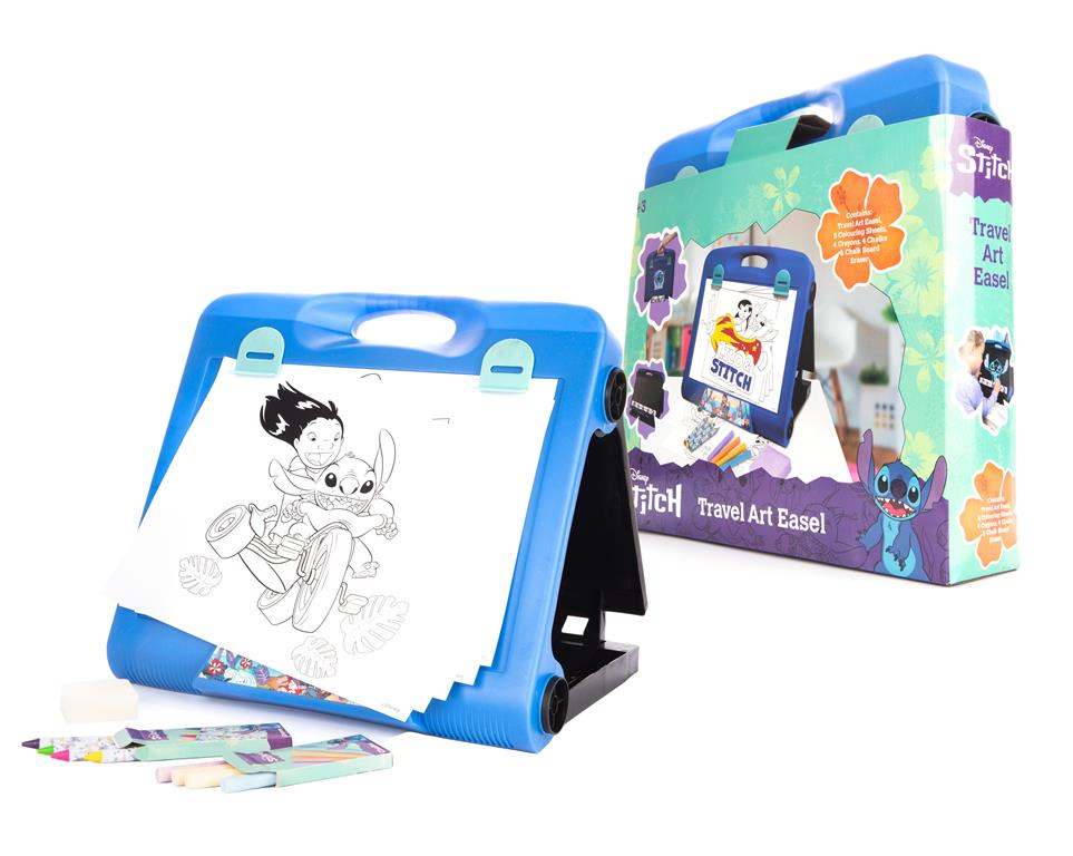 לוח ציור דו צדדי נייד Disney Stitch