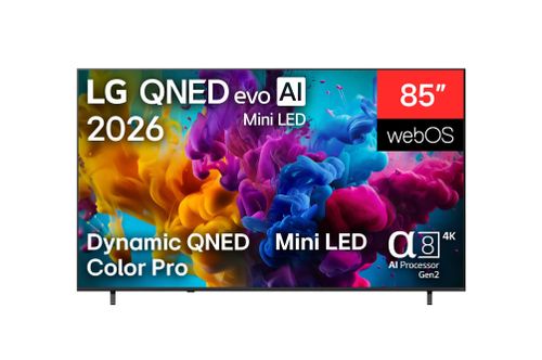 85 אינץ' LG QNED evo AI QNED8M MiniLED  טלוויזיה חכמה דגם 85QNED8MB6T