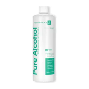 אלכוהול 96% לחיטוי מהיר ומקצועי 1000 מ"ל- פארמקס PHARMAX