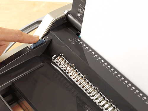 מכשיר כריכה בספירלה מתכת Fellowes GalaxyE Electric Wire Binder