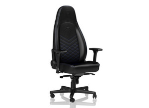 כיסא גיימינג NOBLECHAIRS ICON BLACK/BLUE בצבע שחור/כחול